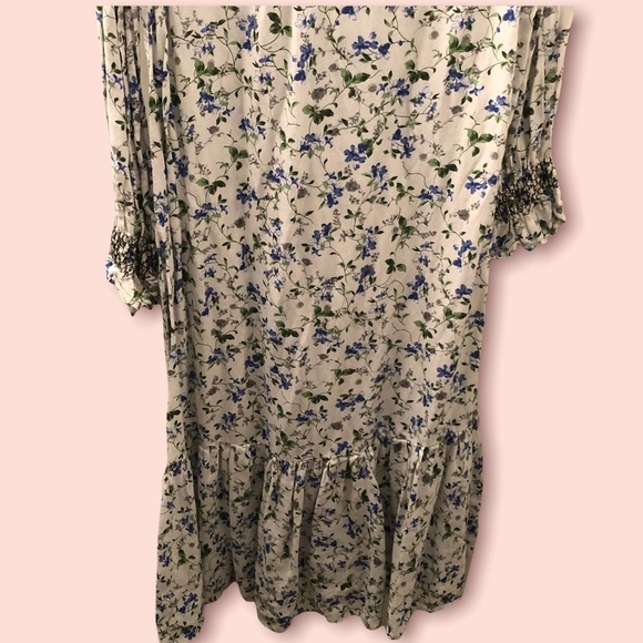 ZARA Floral Daydreamer Long-sleeve Maxi Dress - Picture 10 of 16
